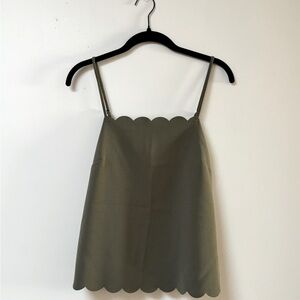 BANANA REPUBLIC | Scalloped Tank Top